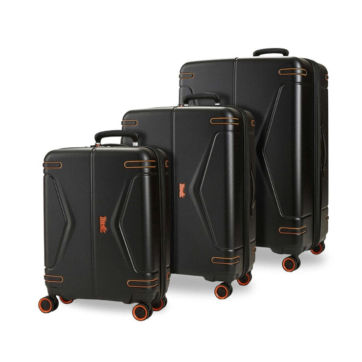 Rock Genesis 3 piece hardside luggage set - British product