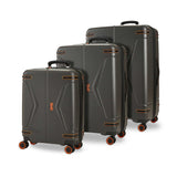 Rock Genesis 3 piece hardside luggage set - British product