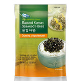 C-Weed Snack roasted Korean seaweed flakes 3x80g, imported from the UK