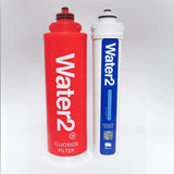 Water2 Pod 2.0 and fluoride filter replacement bundle, imported from the UK