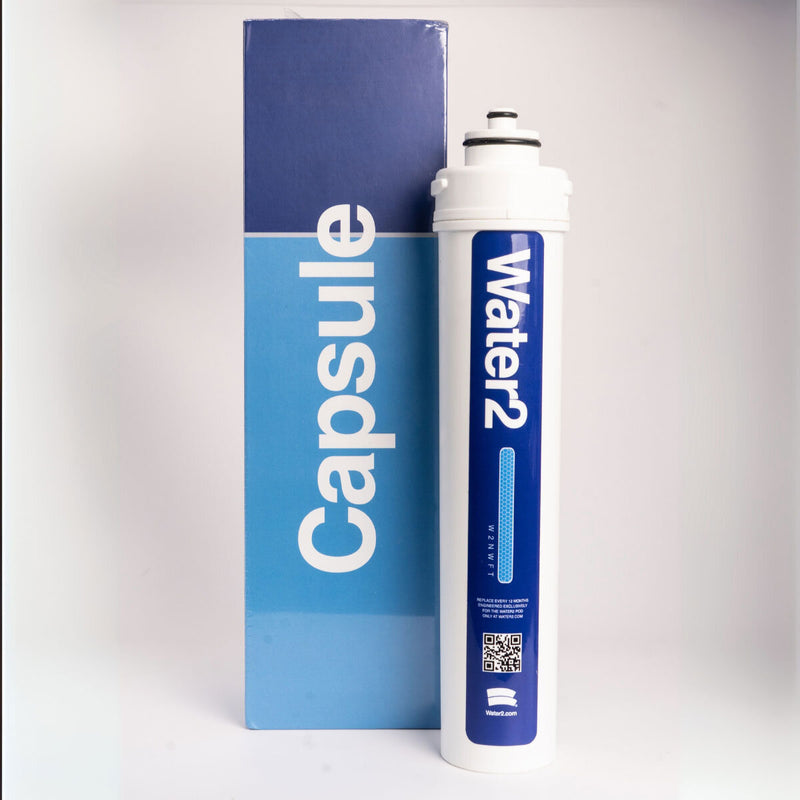 Water2 Pod 2.0 and fluoride filter replacement bundle, imported from the UK