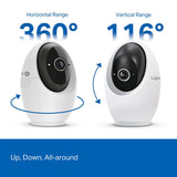TP-Link Tapo C260 4K PTZ security camera 2-pack, imported from the UK
