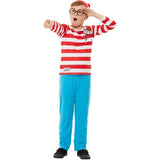 Smiffys Wo ist Walter Deluxe-Kostüm mit Hut und Brille, UK-Version
