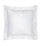 Pratesi square pillowcase with braid design 65cm x 65cm, imported from the UK