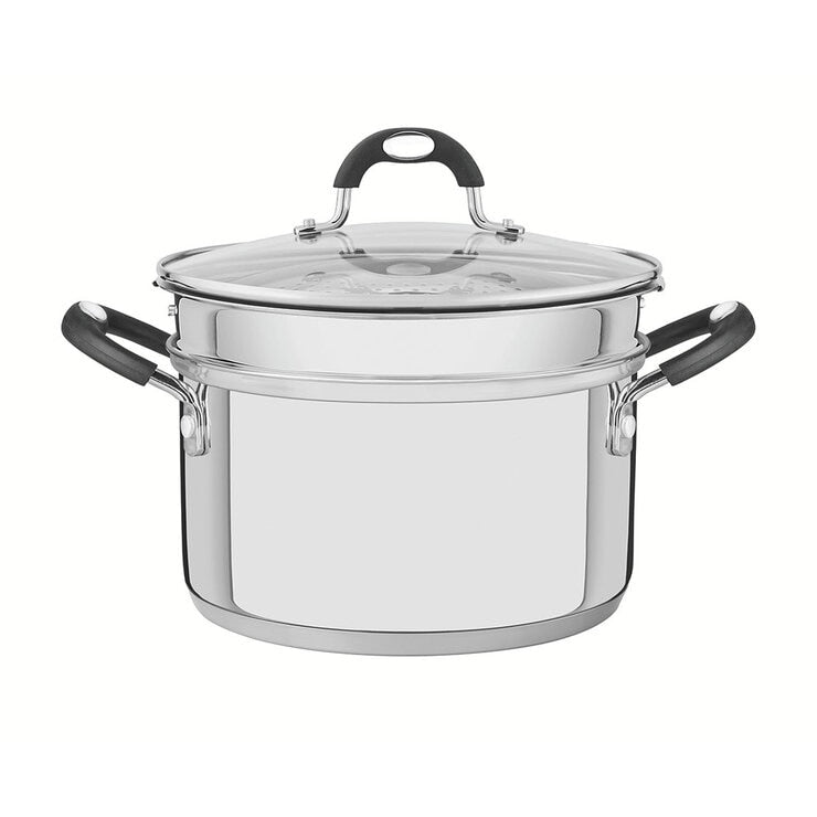 Tramontina 20cm steamer set stainless steel, UK version
