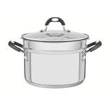 Tramontina 20cm steamer set stainless steel, UK version