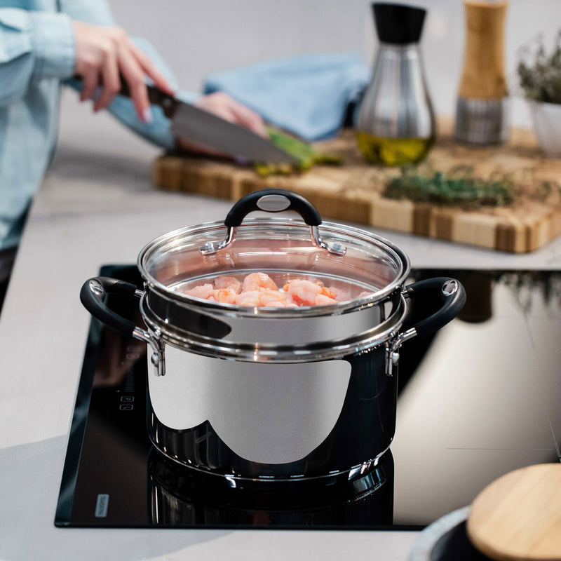 Tramontina 20cm steamer set stainless steel, UK version