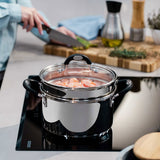 Tramontina 20cm steamer set stainless steel, UK version