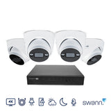Costco UK Swann AdvancedX 4K NVR 8-Channel 4-Camera Security System with 1TB HDD- Buy online at McGrocer