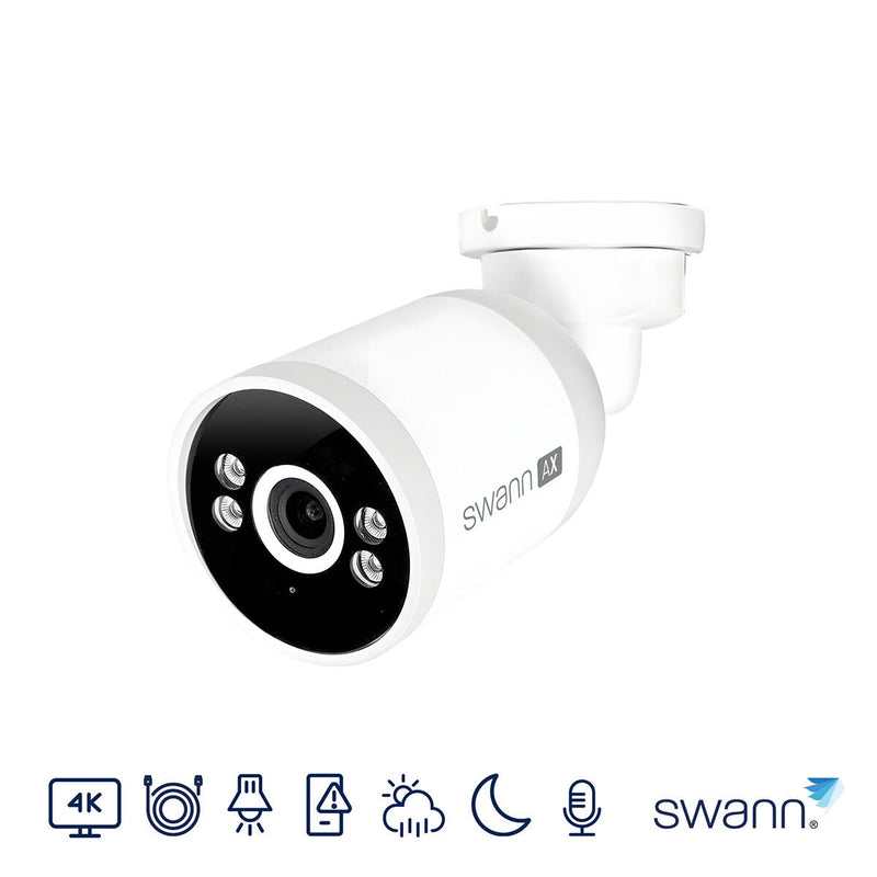 Swann 4K bullet security camera add-on, imported from the UK