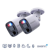 Costco UK Swann 2K Bullet Add-on Security Camera (2-Pack)- Buy online at McGrocer