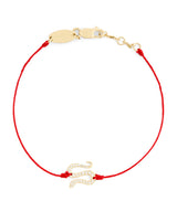 Harrods RedLine Yellow Gold and Diamond Snake String Bracelet- Buy online at McGrocer