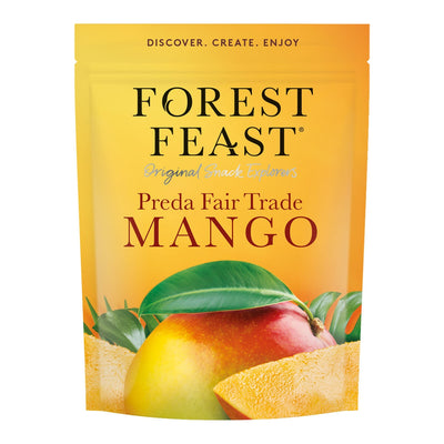 Costco UK Forest Feast Exotic Dried Philippine Mango Dried Fruit Snacks 690g- Buy online at McGrocer