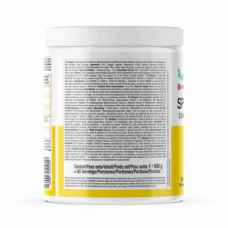 Weider collagen powder lemon flavour 600g (British brand)