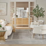 Costco UK Nourison Glitz Silver Border Area Rug, 180 x 120 cm- Buy online at McGrocer