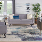 Costco UK Nourison Celestial Ivory Blue Area Rug- Buy online at McGrocer