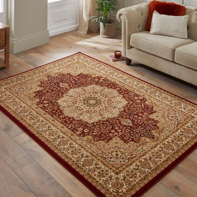 Costco UK Concept Looms Grand Heritage Red & Beige Persian Design Rug- Buy online at McGrocer