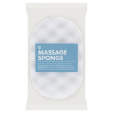 Superdrug Charcoal Massage Sponge Body Exfoliator