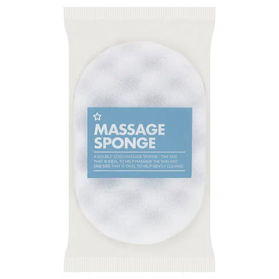 Superdrug Massage-Schwamm mit Holzkohle Körperpeeling