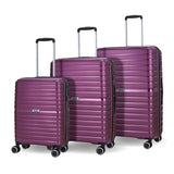 Rock Hydralite 3 piece hardside luggage set (British brand)
