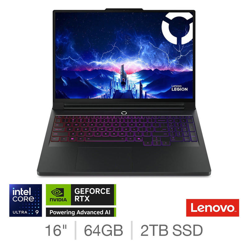 Lenovo gaming laptop Legion Pro 7 16 inch, UK version