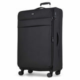 Rock Harper softside luggage set black (British brand)