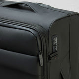 Rock Harper softside luggage set black (British brand)