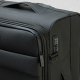 Rock Harper softside luggage set black (British brand)