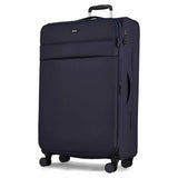 Rock 3 piece softside luggage set in navy (British brand)