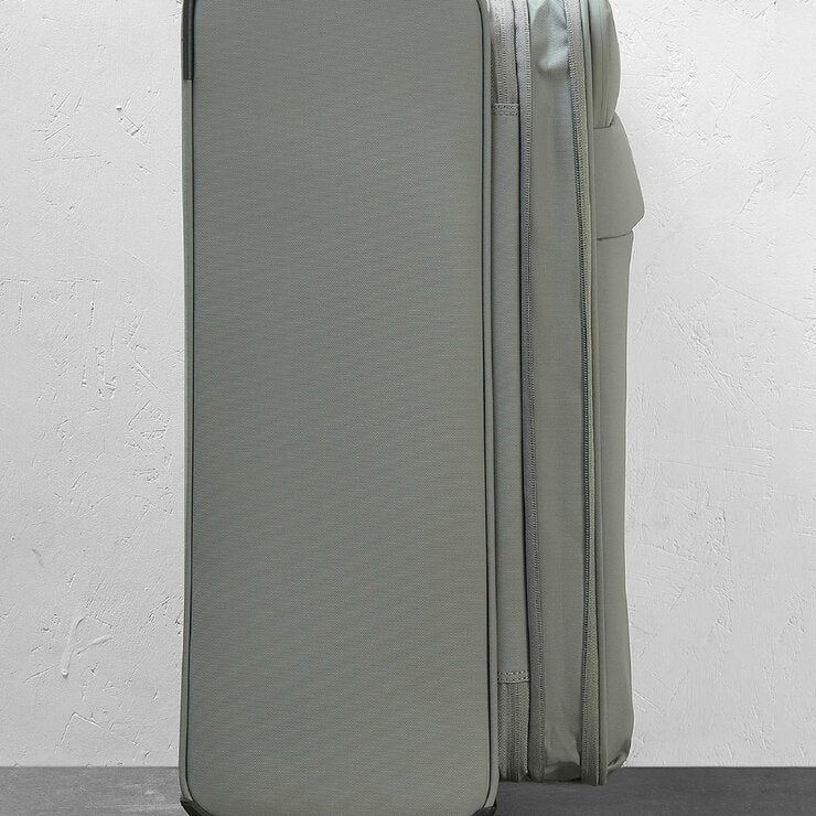 Rock Harper 3 piece softside luggage set in grey (British brand)