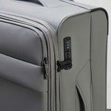 Rock Harper 3 piece softside luggage set in grey (British brand)
