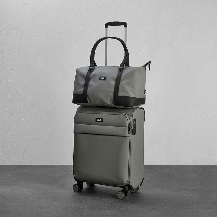 Rock Harper softside 2 piece luggage set cabin and holdall (British brand)