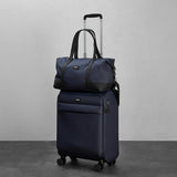 Costco UK Rock Harper 2 Piece Softside Cabin and Holdall Luggage Set Navy- Buy online at McGrocer