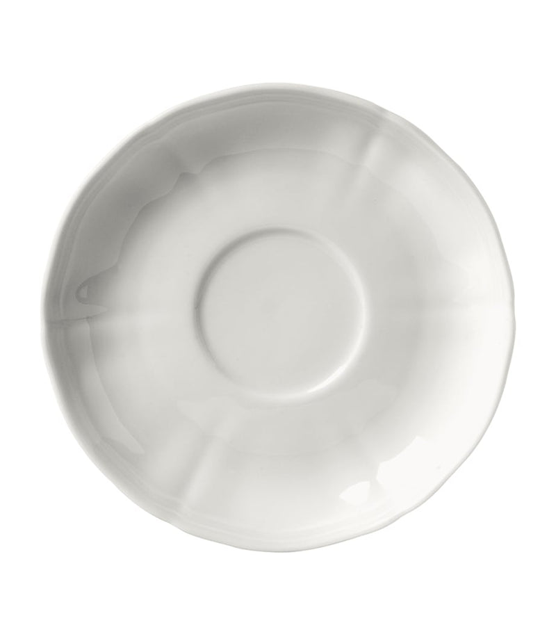 Ginori 1735 Antico Doccia porcelain tea saucer 15cm, UK version