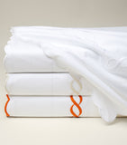 Pratesi Treccia Super King flat sheet 300cm x 270cm, imported from the UK