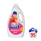 Surf Tropical Lily laundry liquid 2.6L 95 washes - British product