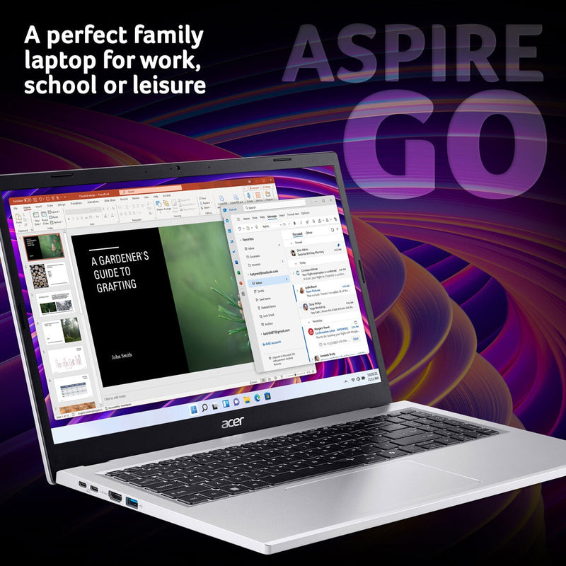 Acer Aspire Go 15 laptop 15.6 inch, UK version