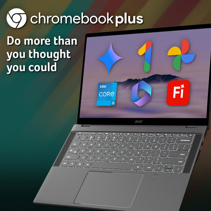 Acer Chromebook Plus 514 i5 8GB 14 inch, imported from the UK
