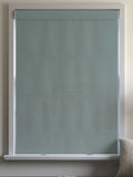 Roman blinds duck egg blue cotton made to measure (British brand)