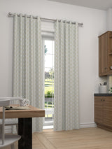 Next Natural/Grey Country Geo Made to Measure Curtains- Buy online at McGrocer
