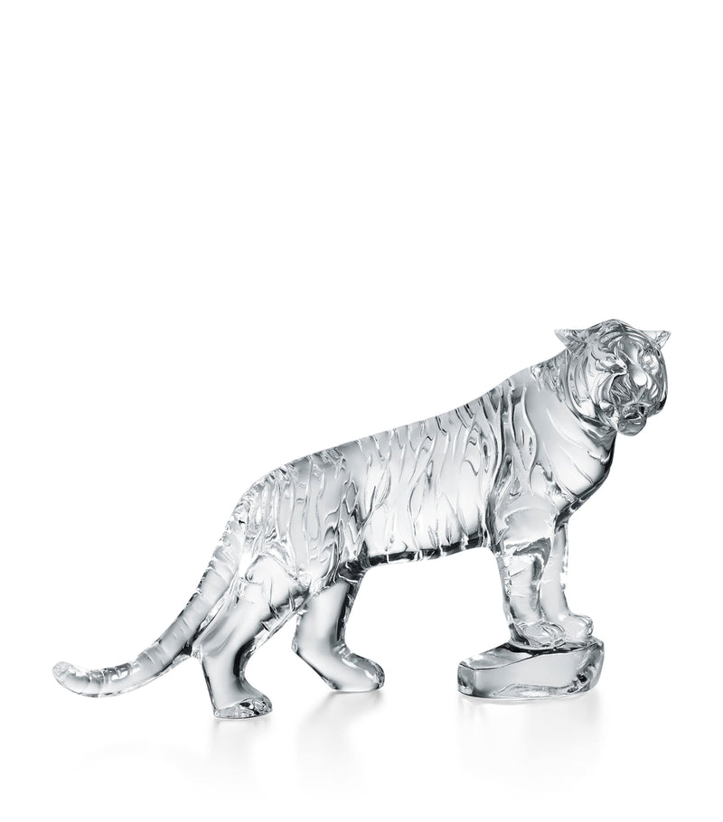 Baccarat Tigre Roaring Bengal Tiger Decoration - British product