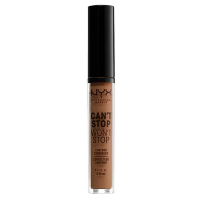 Superdrug NYX Professional Makeup Can't Stop Won't Stop Contour Concealer Cappuccino Liquid Concealer- Buy online at McGrocer