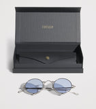 Matsuda round 10601H titanium sunglasses, UK version