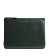 Harrods Comme des Garçons Wallet Large Leather Pouch- Buy online at McGrocer