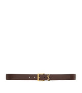 Harrods Saint Laurent Calfskin Cassandre Belt- Buy online at McGrocer