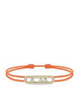 Harrods Messika Care(s) Yellow Gold and Diamond Pavé Bracelet (0.26ct)- Buy online at McGrocer
