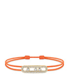 Messika yellow gold diamond pave bracelet 0.26ct (British brand)