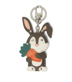 Weekend Max Mara leather bunny keyring (British brand)