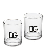 Harrods Dolce&Gabbana DG Millennials Logo Glasses Set of 2- Buy online at McGrocer