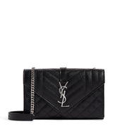 Harrods Saint Laurent Small Envelope Matelassé Shoulder Bag- Buy online at McGrocer
